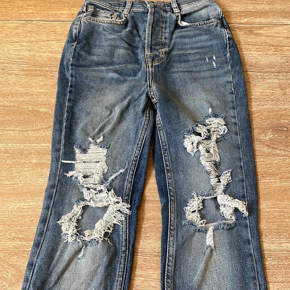 Free People Phoenix Ripped Skinny Jeans Women's Denim Size 26 - Picture 4 of 14